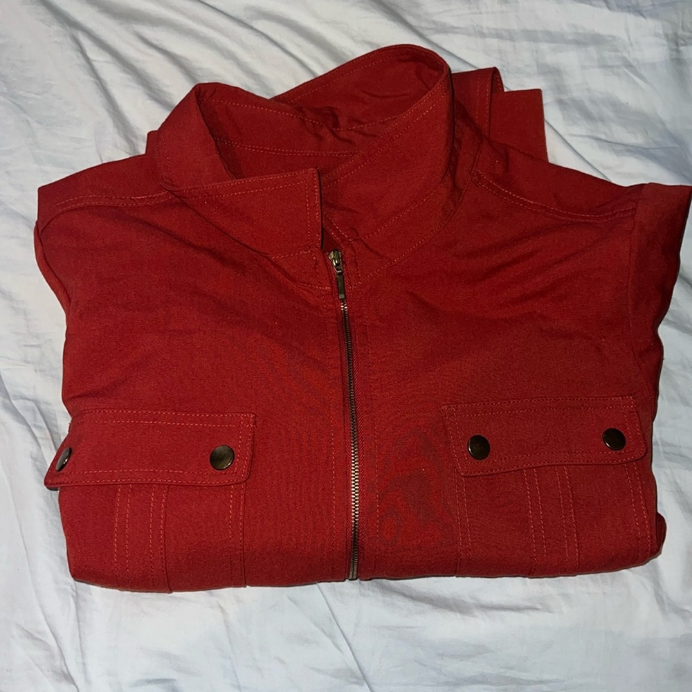 Sharagano Red Dress